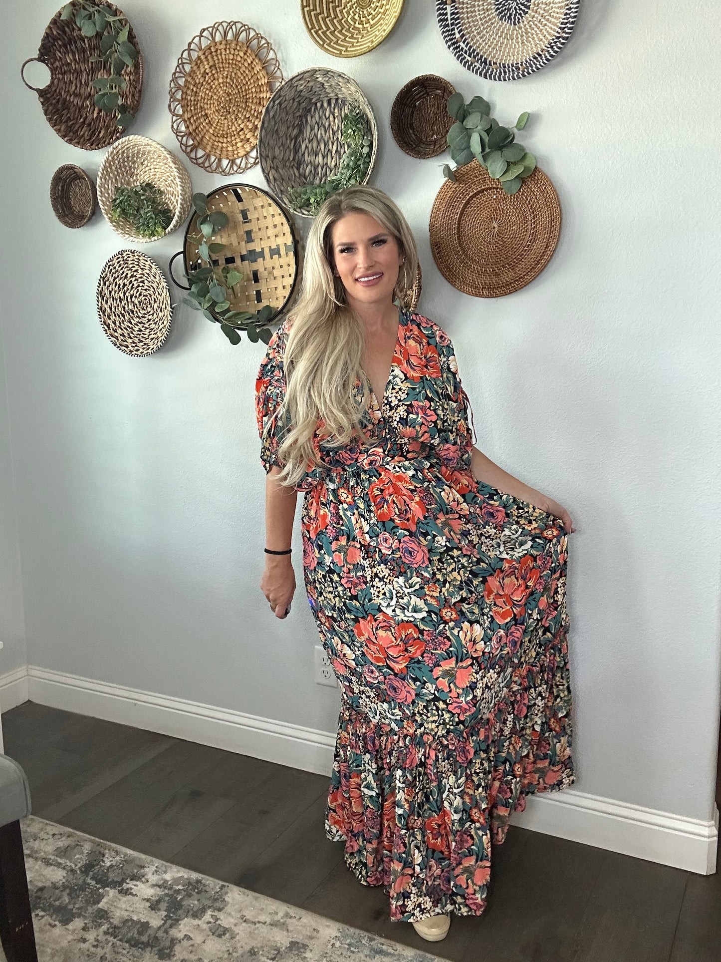 Falling in love with floral Maxi